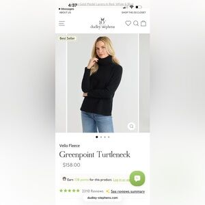 Dudley Stephens Greenpoint Turtleneck